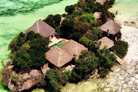 Île de Mnemba, île de Pongwe, visite de la forêt de Jozani, The Rock