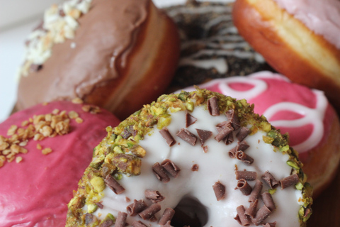 Edimburgo: Excursão à Royal Mile com degustação de donutsEdimburgo: Royal Mile Donut Tour com degustação de donuts