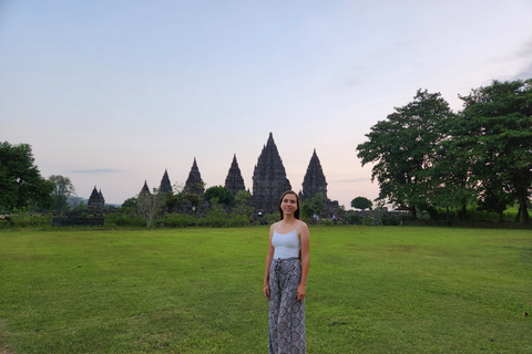 Yogyakarta: Borobudur Climb and Prambanan Private Day Tour Private Tour with Included Ticket