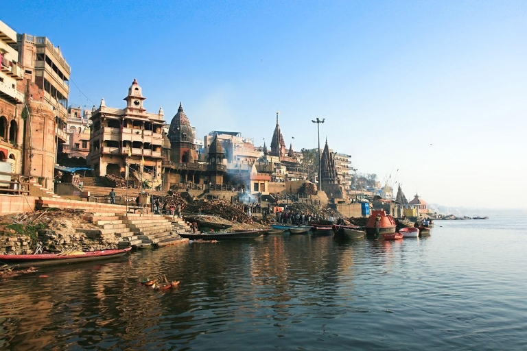 Journée complète de visite des temples de Varanasi avec Sarnath et Ganga Aarti