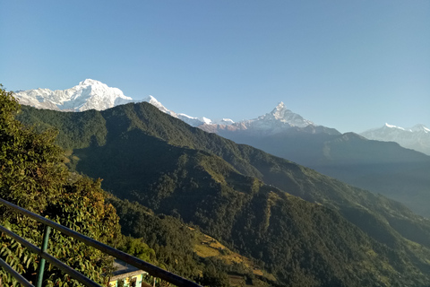 1 N 2 Dagar lätt Dhampus, australiensisk lägervandring från Pokhara