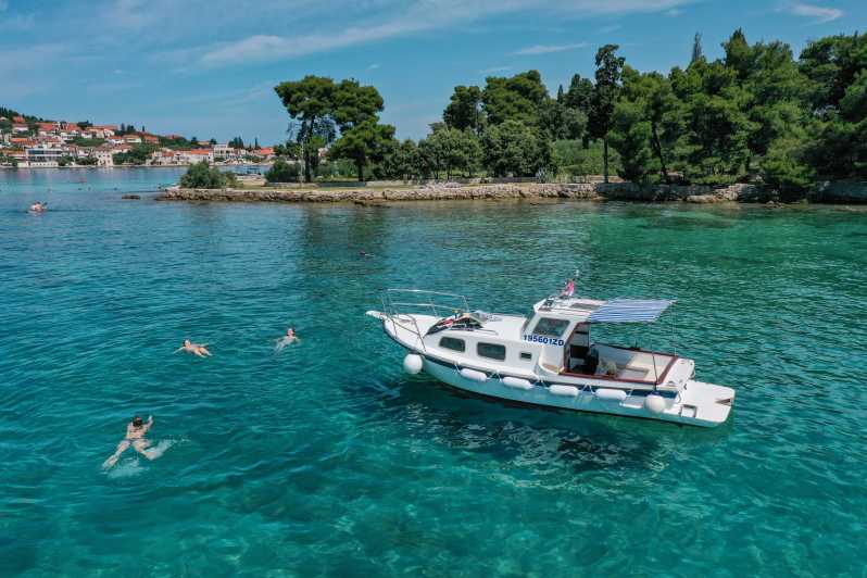 Isole croate: tour privato in barca da Zara
