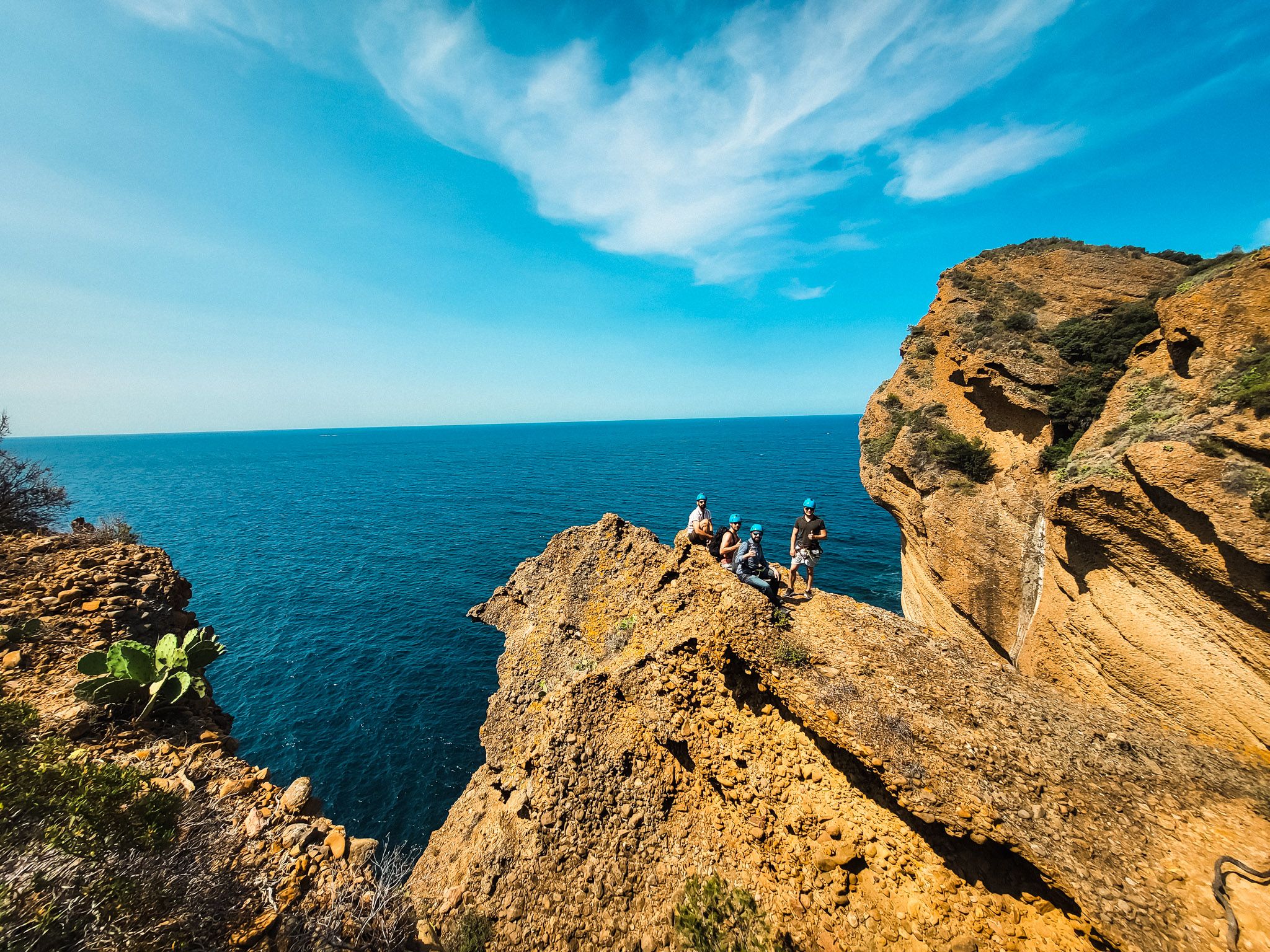 La Ciotat: Halbtagesabenteuer Trou Souffleur Abseilen & Abseilen