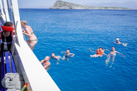 De Heraklion: Passeio de barco por Elounda, Kolokitha e Spinalonga4 horas Passeio de barco por Elounda Kolokitha + Spinalonga