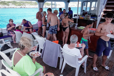 De Heraklion: Passeio de barco por Elounda, Kolokitha e Spinalonga4 horas Passeio de barco por Elounda Kolokitha + Spinalonga