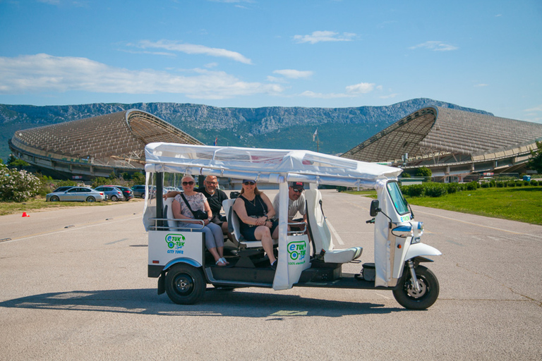 E Tuk-Tuk Tour Split - Private Tour durch die StadtSplit:Private City Highlights Electric Tuk-Tuk Tour