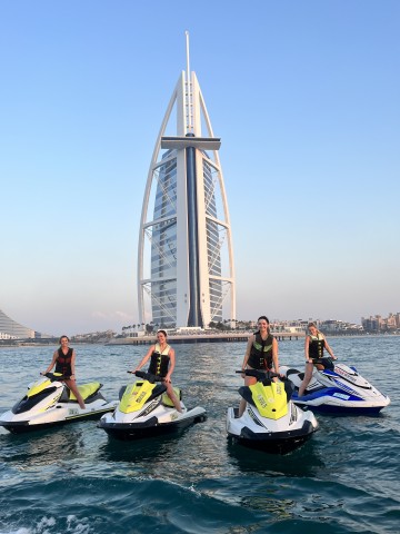 Dubai: jetskitour van 30 minuten naar Burj Al Arab