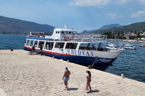 From Budva: Day Cruise to Boka Bay From Petrovac (Mediterranean Express Bus Stop)