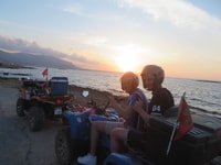 From Hersonissos and Malia, Sunset Quad Safari - Housity