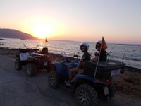 From Hersonissos and Malia, Sunset Quad Safari - Housity