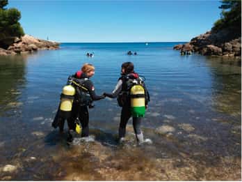 L'Ametlla de Mar: Sea diving with instructor