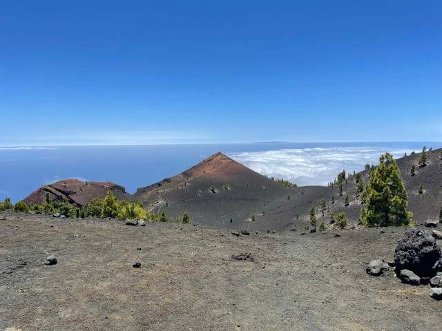 Visit La Palma Guided trekking tour to volcanoes south in La Palma