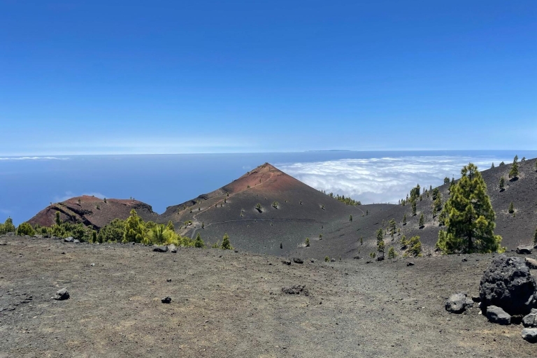 La Palma: Guided trekking tour to volcanoes south Pickup in Santa Cruz de la Palma