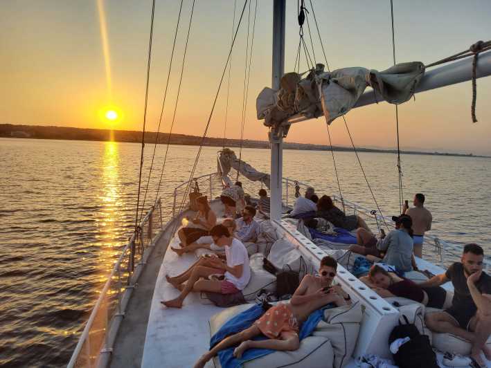 Rhodes: Sunset Cruise with Live Music, Buffet & Cocktails