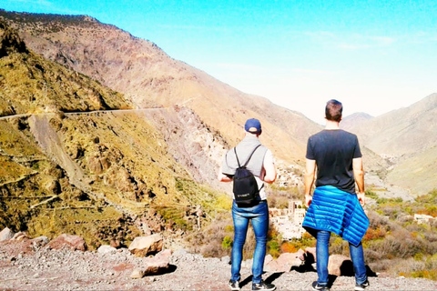 Voyage tout compris dans les montagnes de l'Atlas et à Agafay avec promenade à dos de chameau