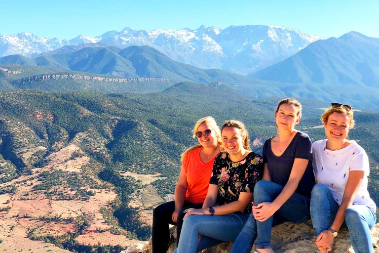 Voyage tout compris dans les montagnes de l'Atlas et à Agafay avec promenade à dos de chameau