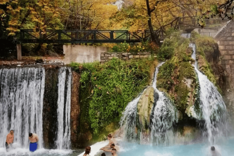 Thessaloniki: Visit Pozar Thermal Baths &amp; Edessa WaterfallsPozar Thermal Baths and Edessa Waterfalls