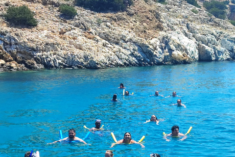 Naxos: Rina Cave & Koufonisia Full-Day Cruise with BBQ