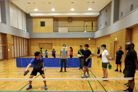 Pickleball in Osaka mit einheimischen Spielern!Pickleball: Ogimachi Pool (Osaka)