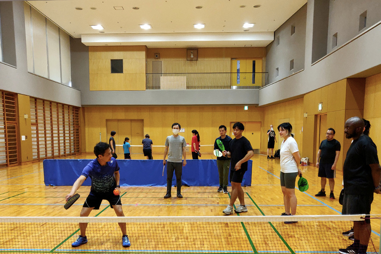 Pickleball i Osaka med lokala spelare!