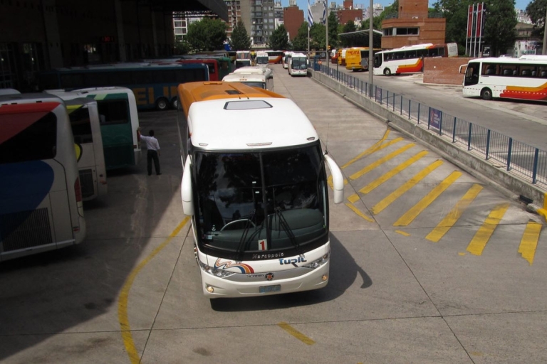 Öffentlicher Bus nach Montevideo von Colonia del Sacramento
