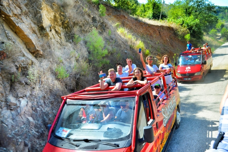 Ab Alanya: Cabrio Abenteuer Safari Tour mit Mittagessen