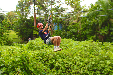 Puerto Rico: Yunque Ziplining in het regenwoud