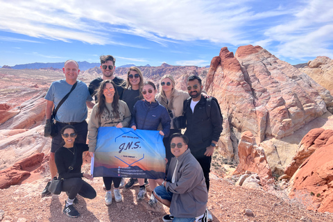 Las Vegas: Valley of Fire und Seven Magic Mountains Tagestour