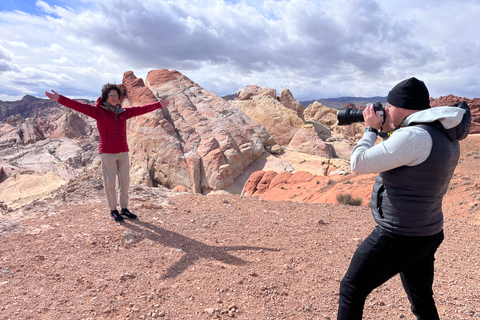 Las Vegas: Excursión de un día al Valle del Fuego y las Siete Montañas Mágicas