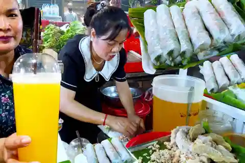 Siem Reap Street Foods Tour gastronómico em Tuk Tuk com guia pessoal