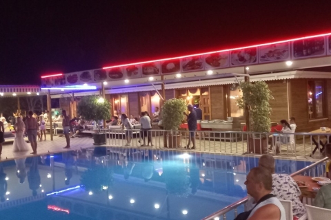 Ab Alanya: Nachtsafari mit Abendessen und Bootstour