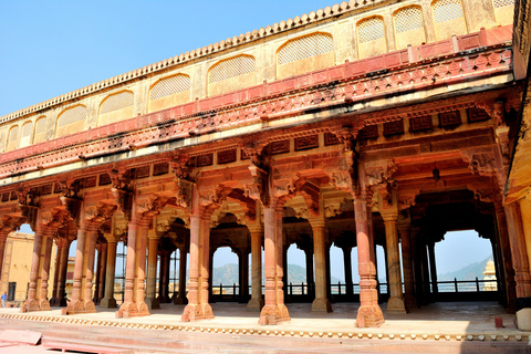 Jaipur: Tour guidato della città di un giorno intero con trasferimenti in hotel