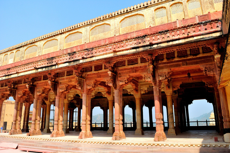 Jaipur: Tour guidato della città di un giorno intero con trasferimenti in hotel