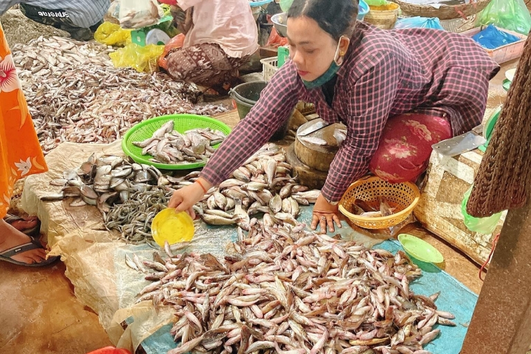 Prywatna autentyczna lekcja gotowania po khmersku i wycieczka po pływającej wiosce