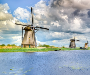 Privat Kinderdijk UNESCO-sted og Sydholland-tur