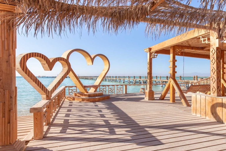 Hurghada: Orange Bay Tagesausflug mit Mittagessen und WassersportOrange Bay Island Hurghada Tagesausflug