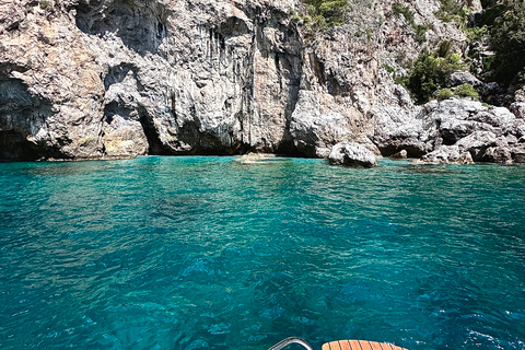 From Positano/Praiano: Amalfi Coast & Caves Speedboat Tour Amalfi Coast Speed Tour