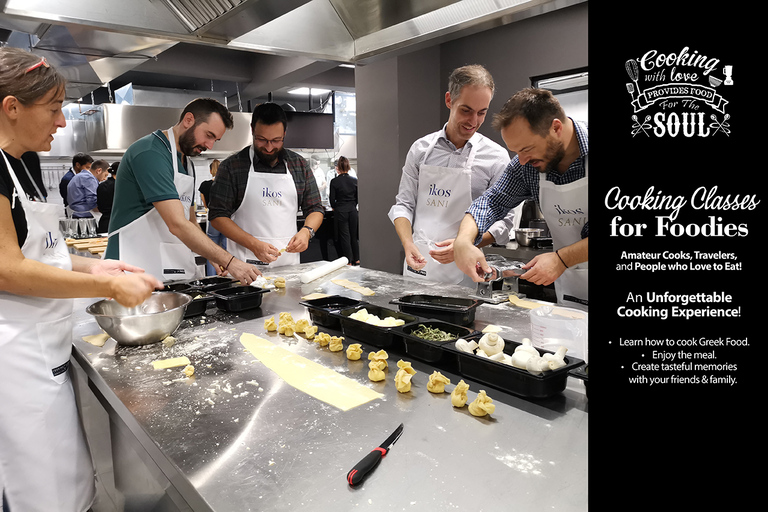 Cooking classes for Foodies, Discover Greek cuisine.