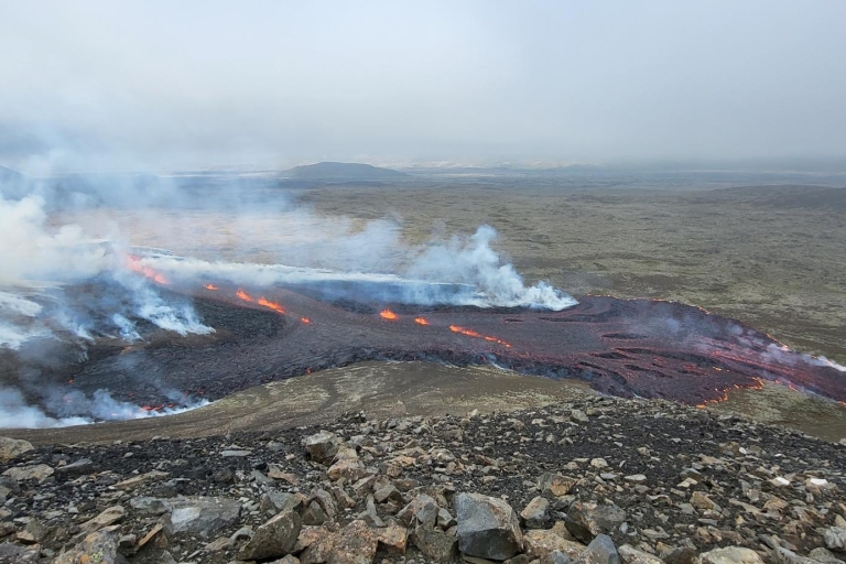 Van Reykjavik: vulkaanwandeling en bezoek aan de Sky Lagoon