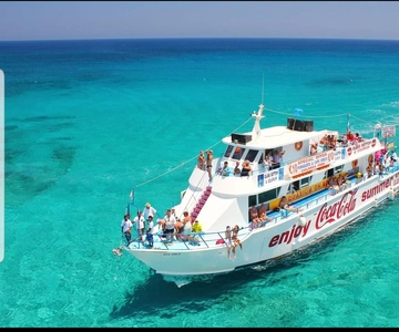 Protaras: Boottocht Famagusta, Blue Lagoon en Turtle Cove