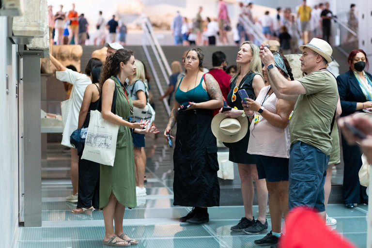 Vroege ochtend begeleide wandeling naar de Akropolis en het museumBegeleide wandeling door de Akropolis en het museum - geen kaartjes