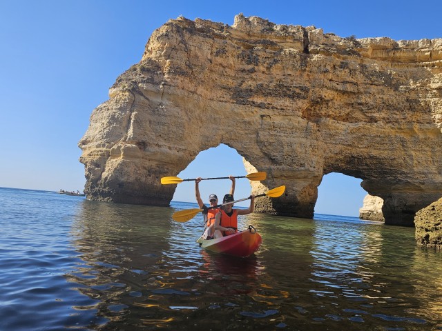 Visit Benagil Algarve Coast Kayak Rental in Vale de Centeanes, Lagoa, Portugal