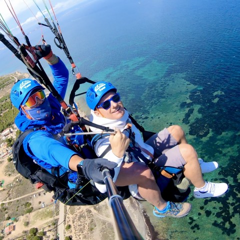 Visit Alicante Santa Pola, Benidorm Tandem Paragliding Experience in Alicante
