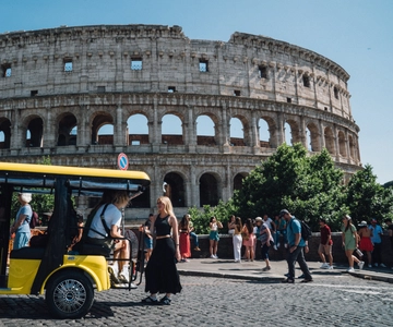 Rome: City Highlights Tour by Electric Golf Cart