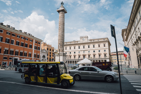 Rome: City Highlights Tour by Electric Golf Cart