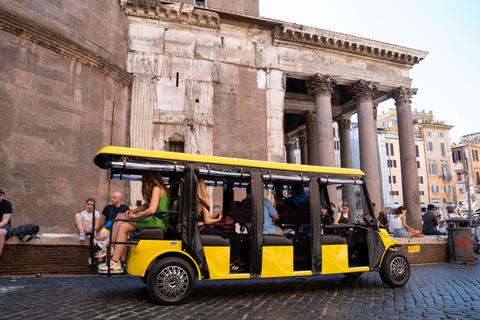 Excursión en Carro de Golf: Lo más destacado de Roma en 2,5 h