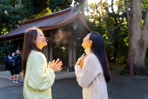 Tokio: Prywatna sesja zdjęciowa w świątyni Meiji i parku YoyogiZwykły (10 zdjęć)