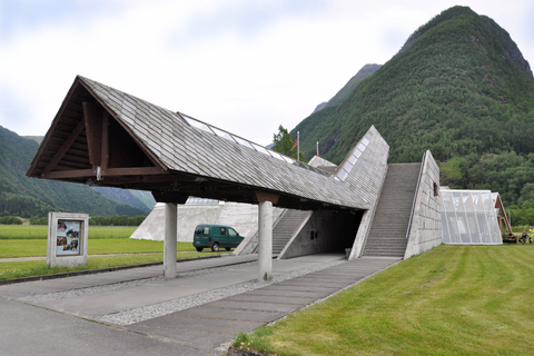 Voss: Guided Fjord & Glacier Tour to Fjærland Guided Fjord & Glacier Tour: Round Trip Voss-Fjearland