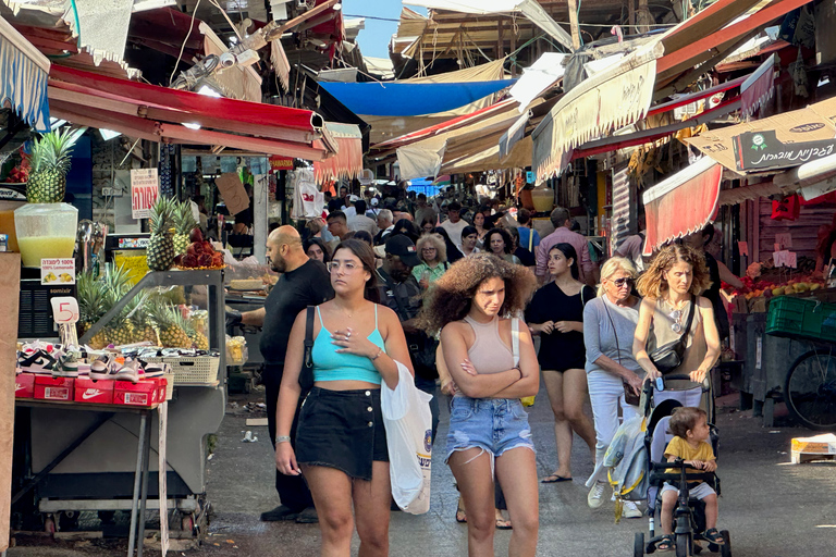 Tel Aviv: Carmel Market Highlight and Culture Guided Tour Tel Aviv: Food Tasting Tour at Carmel Market