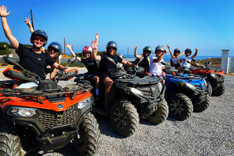 Creta: Safari in quad con esplorazione della città fantasma